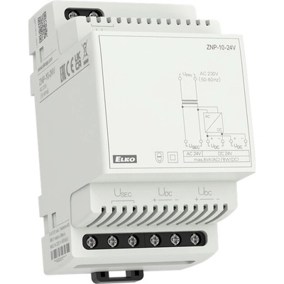 Spínaný napájecí zdroj Elko EP ZNP-10/24VAC AC/DC