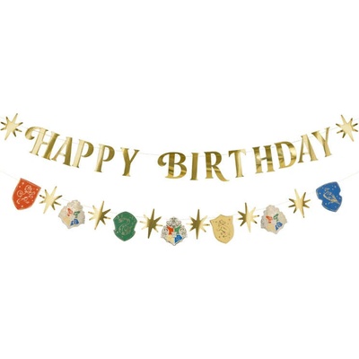 Party Deco Harry Potter Závěsná ozdoba - Happy Birthday
