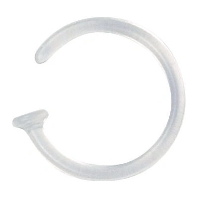 Piercing do nosu průhledný PNS5050