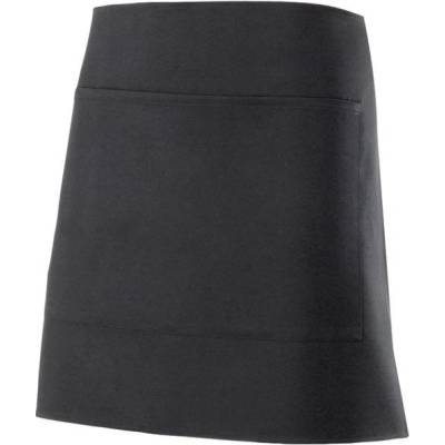 Velilla 404205 zástěra do pasu s kapsou černá