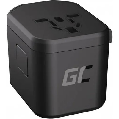 Green Cell TripCharge PRO Universal Adapter - захранване с USB и USB-C портове и преходници за цял свят в едно устройство за мобилни устройства