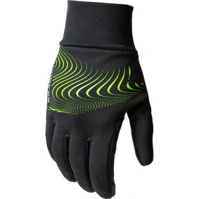Progress Coolio Gloves dětské zimní rukavice černá/limetka – Zboží Dáma