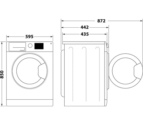 Whirlpool WRSB 7259 WS