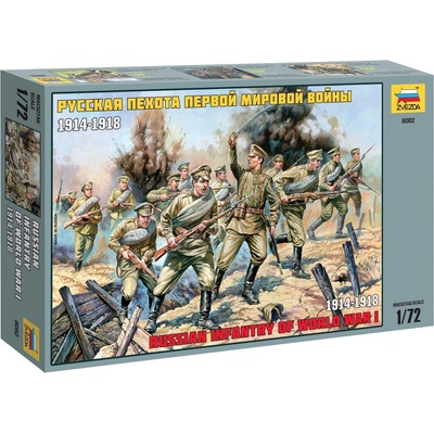 Zvezda Russian Infantry WWI 1:72
