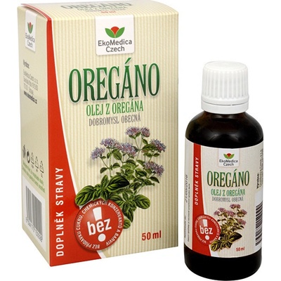 EkoMedica Oregáno Dobromysl obecná olej 50 ml