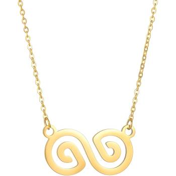 HARAHU Колие es-21092 - Златен kp21092 (es-21092)