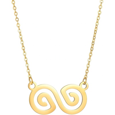 HARAHU Колие es-21092 - Златен kp21092 (es-21092)