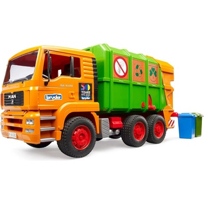 Bruder 1056 MAN TGA popelářský vůz – Zboží Mobilmania