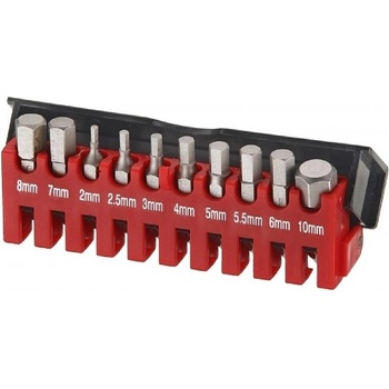 FORCE Комплект шестограми с накрайници Force - 1/4 inch, 10 бр (JN62857)