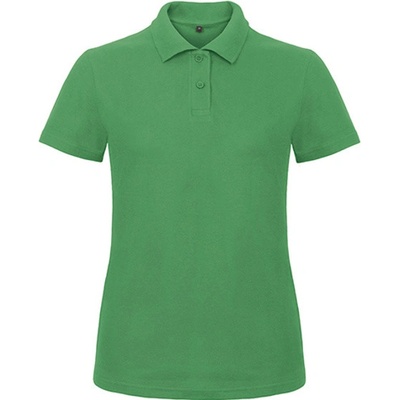 B&C dámska polokošeľa PWI11 Kelly Green
