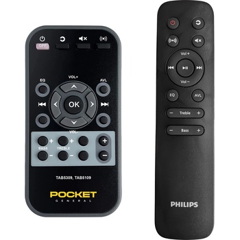 GENERAL Philips tab5309, tab5109 - дистанционно управление дубликат (tab5309, tab5109)