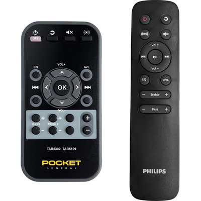 GENERAL Philips tab5309, tab5109 - дистанционно управление дубликат (tab5309, tab5109)