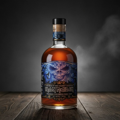 Iron Maiden Caribbean Dark Rum 40% 0,7 l (holá láhev) – Zbozi.Blesk.cz