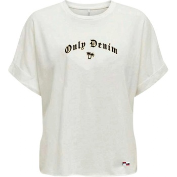 ONLY Тениска onlpamela s/s fold up tee cs jrs