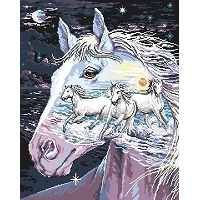 Казанлъшки гоблени Гоблен Мечтата на мустанга Puppets (Унгарски)