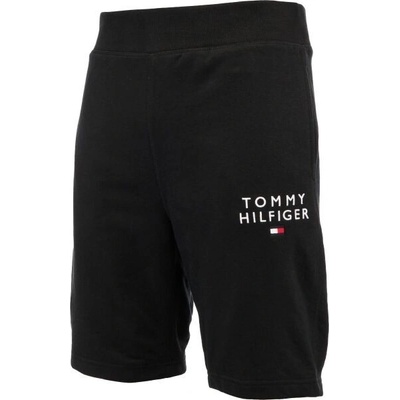 Tommy Jeans pánské černé teplákové šortky BDS