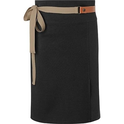 Karlowsky Gastro zástěra KY055 Black 110x65cm