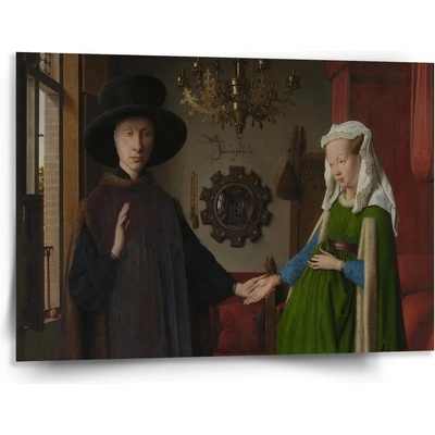 Sablio Obraz Svadba manželov - Jan van Eyck - 150x110 cm