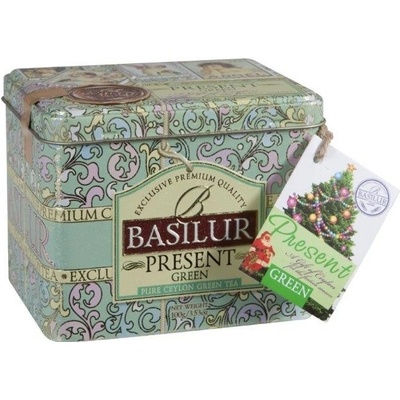 Basilur Present green plech 100 g