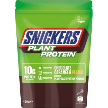 Snickers and Mars Snickers Plant HiProtein [420 грама] Шоколад с Фъстъци и Карамел