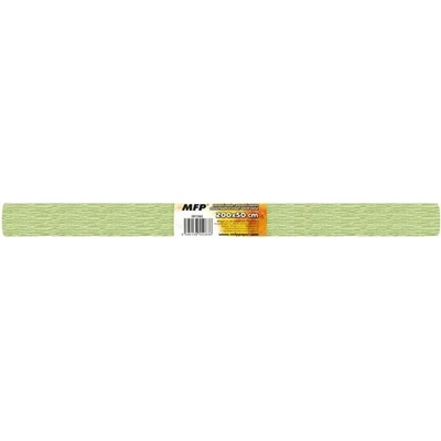 Krepový papír role 50x200cm perleťový zelený