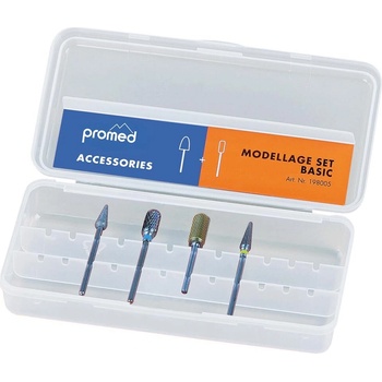 Promed Sada fréz na nechty 198005 Sada modelov Basic 4 ks