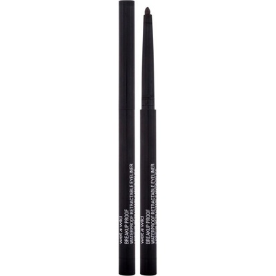 Wet n Wild Breakup Proof Waterproof Retractable Eyeliner voděodolná tužka na oči Black 0,23 g