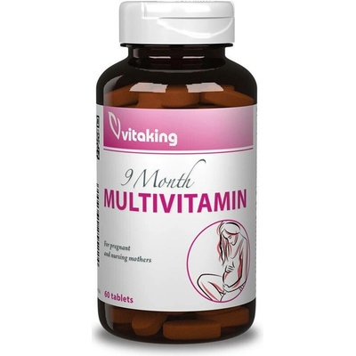 Vitaking 9 měsíců multivitamín pro těhotné 60 tablet