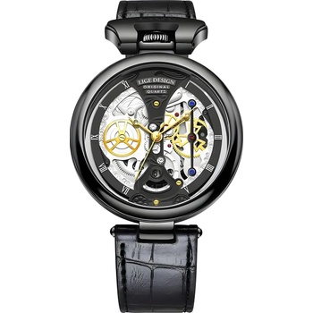 HARAHU Часовник lige ha-29525 - Черен kp29525 (ha-29525)