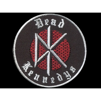 Nášivka DEAD KENNEDYS logo wall vyšívaná zažehlovací