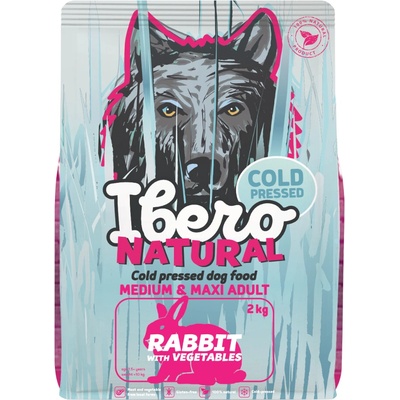 Ibero Cold Press Dog Medium & Maxi Adult Rabbit 2 kg