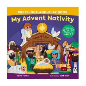 My Advent Nativity Press-Out-and-Play Book | Keith Allen (2022)