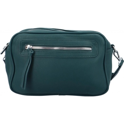 Příjemná dámská koženková crossbody Ivette zelená