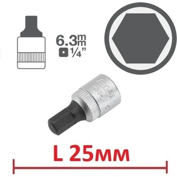 Image 1 of ELORA Шестограми l25мм на вложка 1/4 от 6.00лв ; elora