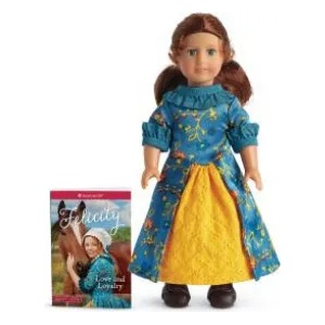 Amer girl pub inc Felicity Mini Doll [With Mini Book] | American Girl