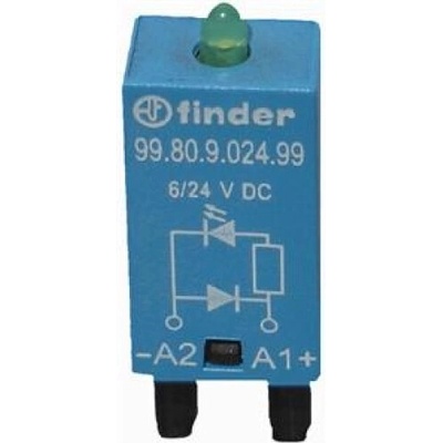 FINDER Modul 99.80.9.024.99, LED+OD, 6-24V DC 9980902499