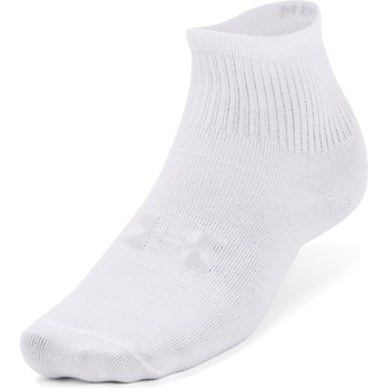 Image 1 of Under Armour Чорапи Under Armour Kids' Essential Quarter Trainers Socks - White