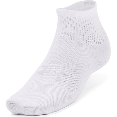 Under Armour Чорапи Under Armour Kids' Essential Quarter Trainers Socks - White
