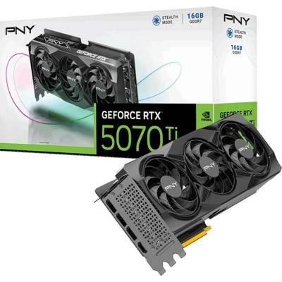 PNY GeForce RTX 5070 Ti Triple Fan 16GB GDDR7 VCG5070T16TFXPB1