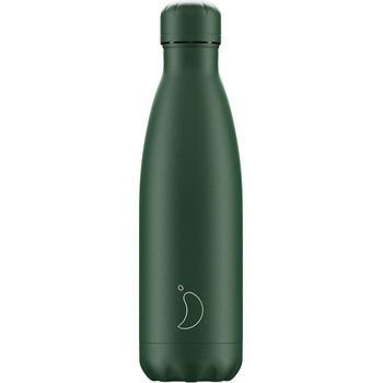 Chilly's Bottles Matte Термо бутилка 500 мл, тъмнозелен (B500MAAGR)