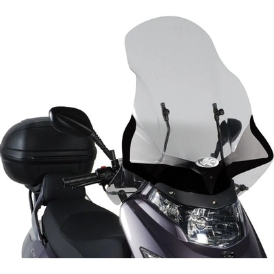 KAPPA plexi KYMCO DINK 50-125-200 i (06-16) 67 X 58 cm průhledné - potřebné upevnění D292KITK