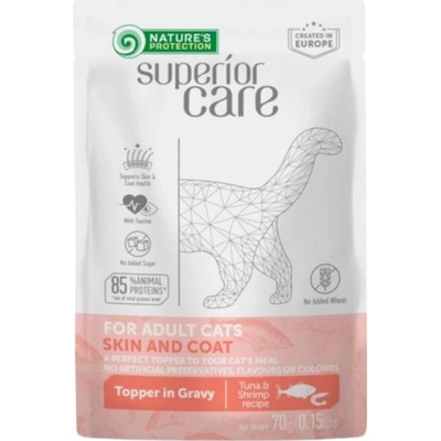Nature's Protection adult Cat Superior Care Skin and Coat tuna 70 g