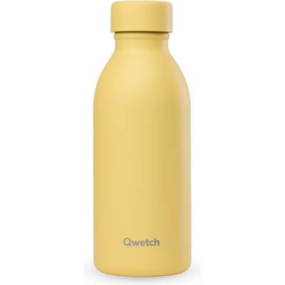 Qwetch Изолираща бутилка PASTEL - 500 мл - Citron