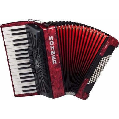Hohner Bravo III 72 Red