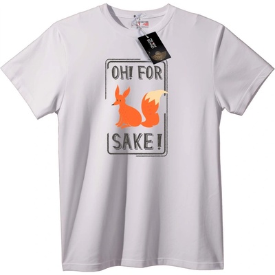 NOONEBRAND Тениска Заради Лисицата - M, White