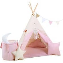 ELIS DESIGN standard Set teepee stan Růžové snění