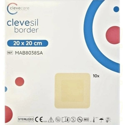 Clevecare Clevesil Border sil.pěn.kr .20 x 20 cm 10 ks
