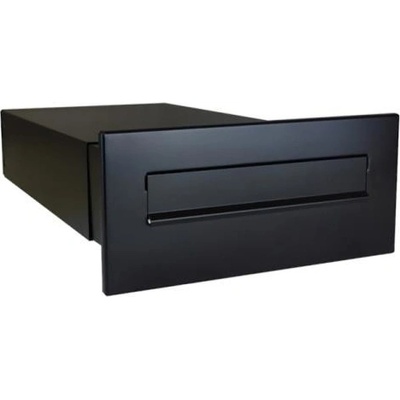 DOLS B-042 ČD-4 RAL9005 - poštová schránka na zamurovanie, bez menovky, čierna