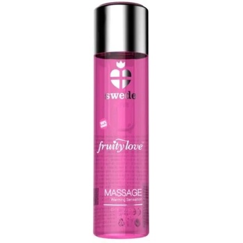 Image 1 of Swede fruity love warming effect massage oil pink grapefruit with mango 60 ml
