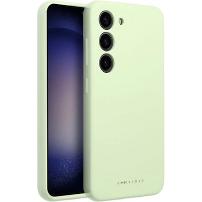 Samsung Силиконов калъф кейс ROAR case CLOUD SKIN за Samsung S25 Ultra 5G, Light green